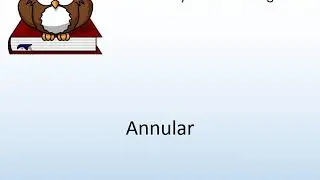How to say Annular in English? - Pronunciation Owl