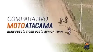 Comparativo BMW F850 GS x TRIUMPH TIGER 900 x HONDA AFRICA TWIN