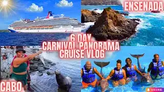 CARNIVAL PANORAMA MEXICAN RIVIERA CRUISE VLOG 2024 #cabo #enseñanza #viralvideo