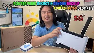 MikroTik Chateau LTE6 ax: Unboxing & Review Router 4G/5G LTE Wi‑Fi 6 + Antena Eksternal