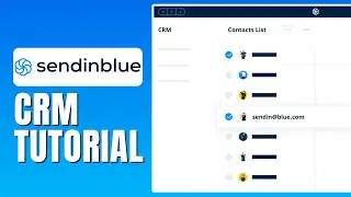Sendinblue CRM Beginners Tutorial - How To Use Sendinblue CRM