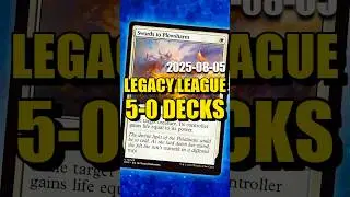 UNDEFEATED MTG Legacy League Decklists (2025-08-05) #davidroyale #legacy #legacymtg