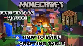 // How To Make Crafting Table In Minecraft Pocket Edition @Smule Gamer //