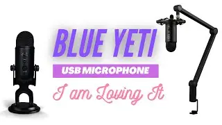 Blue Yeti Yeticaster Bundle - USB microphone, Radius III shockmount and the Compass premium boom arm