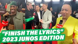 Watch Canadian Celebs Play &ldquo;Finish The Lyrics&rdquo; At The 2023 Junos