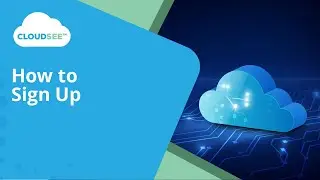 CloudSee Drive: How to Sign Up
