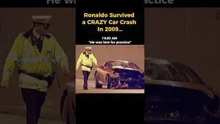 Ronaldo Survived CRAZY Car Crash (2009)