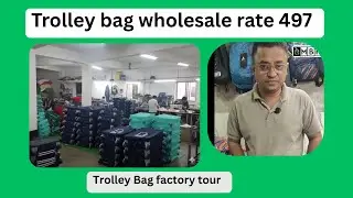 Trolley Bag Wholesale Market in India | Factory Price & Bulk Deals