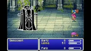 Final Fantasy V Low Level Solo Challenge- Fork Tower bosses