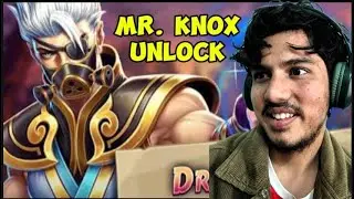 I unlock mr knox after reaching 100k coins 😱