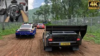 800 HP Audi Sport Quattro VS Rally Monsters - Forza Horizon 5 | Steering Wheel Gameplay