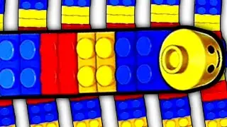 WORMS MERGE IDLE SNAKE GAME NEW UPDATE VIDEO 2024 |LITTLE BIG SNAKE| SNAKE.IO - FUN SNAKE .IO GAMES