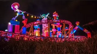 SlinkyDog Dash At Night!!!!