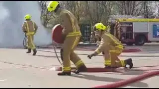 Recruits passing out parade