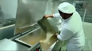 Multifunctional 100/150 Liter Tilt Skillets Grill Soup Machine Commercial Kitchen Boiling Pan