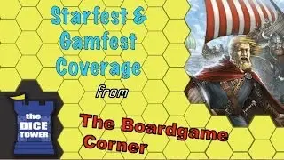 Starfest and Gamefest Coverage - Boardgame Corner