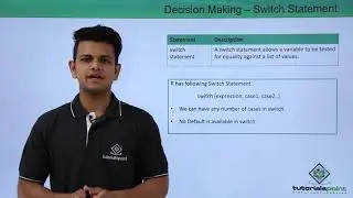 R Programming - Switch Statement