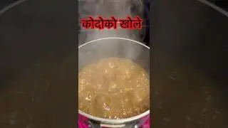 Kodoko Khole #ediblequestbydurgadhakal #nepalifood #youtubeshorts #milletsouprecipe