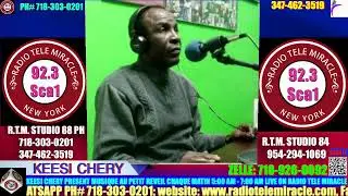 KEESI CHERY MUSIQUE AU PETIT REVEIL LIVE ON RTM. 92.3 SCA1