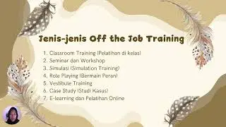 Materi OFF THE JOB TRAINING 