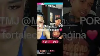 MIKEZIN COM MEDO DE EXPOR KROY EM LIVE NO TKK