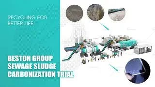 Sewage Sludge Carbonization Trial in Laboratory
