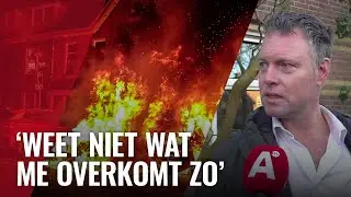 Autobrand slaat over op woning in Noord