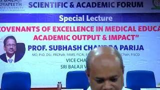 SBVU LIVE - Prof.Subhash Chandra Parija