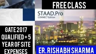 STAAD Pro Tutorial in hindi |[Chapter 1]: Introduction [b] | @AmazingEngineer By Rishabh Sharma