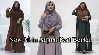 New Stylish Adjust Koti Borka 🫣 Premium Dubai Cherry Fabric