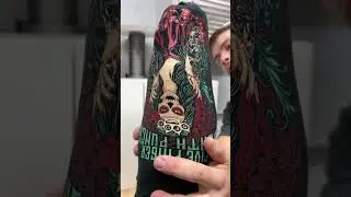 Applying A Five Finger Death Punch T-Shirt Design To A Prosthetic - By Quorum Prosthetics