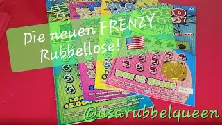 Heißbegehrte FRENZY Rubbellose! 🙆‍♀️🤭🇺🇸 Und das ist der Grund!! #rubbellose #deutsch 