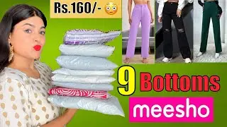 Meesho* Bottoms Haul start @rs.160/- || Trousers, Pant, jogger’s and jeans