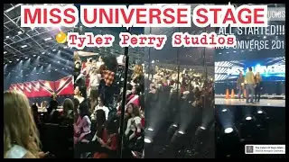 Miss Universe 2019 Stage REVEALED | Rehearsals at Tyler Perry Studios