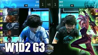 Cloud 9 vs Immortals | Game 3 S6 NA LCS Summer 2016 Week 1 Day 2 | C9 vs IMT G3 W1D2 1080p