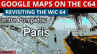 Google maps on the Commodore 64 - Even street view! The WiC64 revisited - What's new ?
