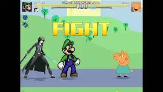Mugen #1853 Luigi853  & Kritio vs Peppa