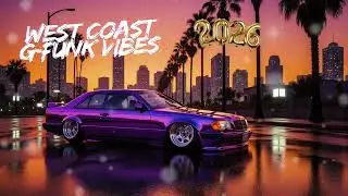 🌴 California Hits DIFFERENT at Sunset 🚗 G-Funk Cruise