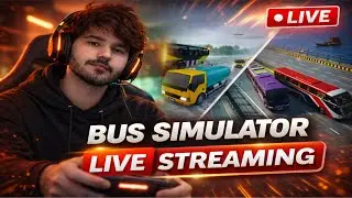 Bus Simulator LIVE STREAM 🚍 | Night Driving | Ultra Realistic