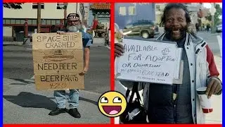 Funny and Creative Homeless Signs
