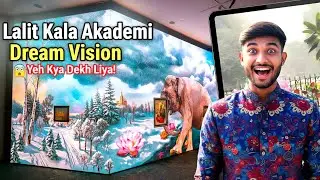 Lalit Kala Akademi: Jidhar Sapne Sach Hote Hain! ✨ | Dream Vision Vlog