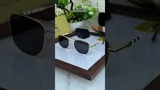 BURBERRY 5069 GOLD BLACK stylish sunglasses trending sunglasses #burberry #sunglasses #sunglass