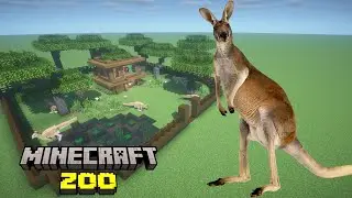 How To Make a Kangaroo Zoo in Minecraft PE