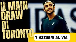 CHI SAR&Agrave; IL RE DI TORONTO? ECCO IL TABELLONE PRINCIPALE! 🔥🎾
