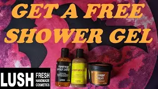 MINI LUSH HAUL & FREE SHOWER GEL