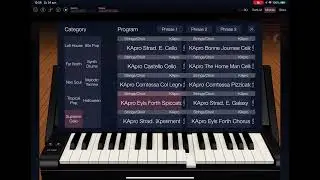 Korg module pro - supreme cello - quick tour