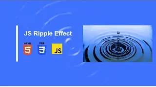 Javascript ripple effect #programming #video