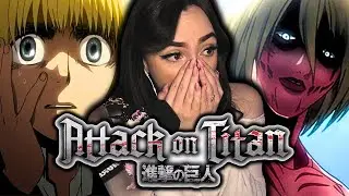 FEMALE TITAN?! 😱 | Attack on Titan Season 1 Episode 17 Reaction