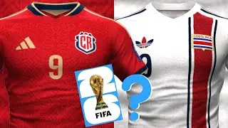 COSTA RICA'S SHIRTS for the 2026 WORLD CUP (?)