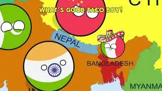 What if Bhutan and Mexico Switched Places? ( Countryballs Short Film)